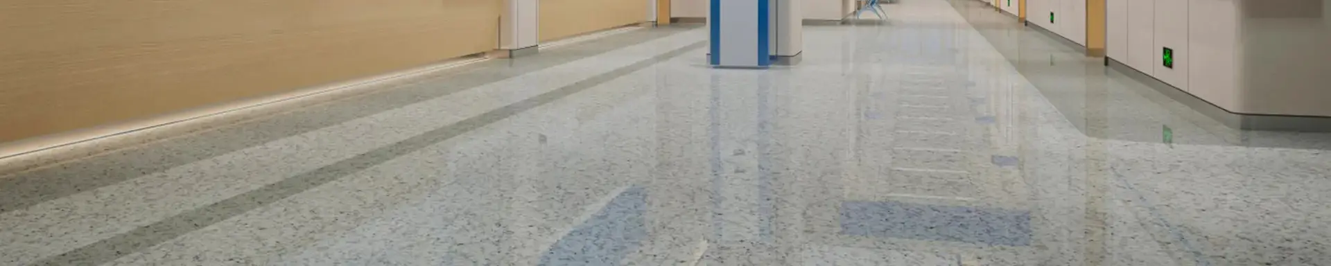 Woven texture resilient floor