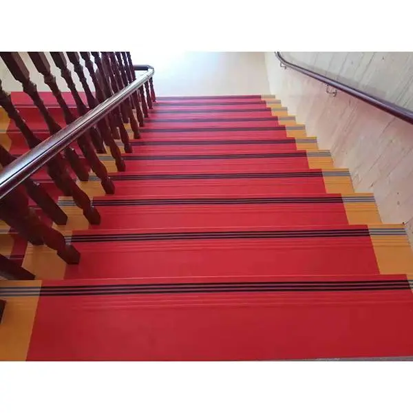 Factory directly supply Pvc Stair Thread - Pvc anti-slip overall stair step strip  – Linsu