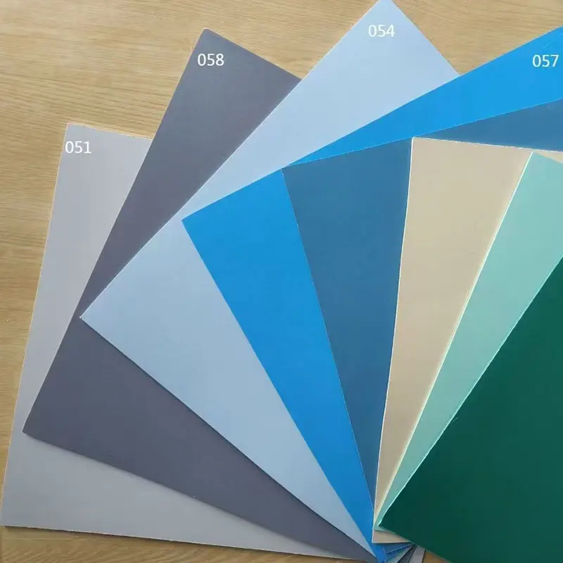 Pure color carbon free permanent anti-static floor roll