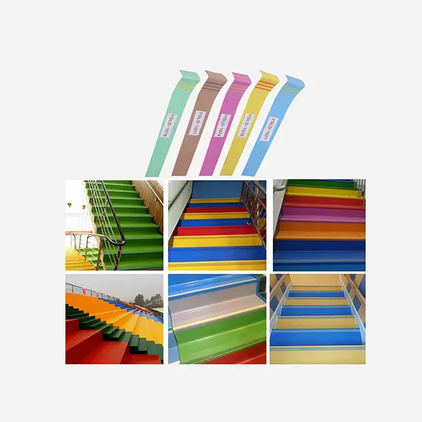 Factory Promotional Anti-Slip Vinyl Stair Step -
 Pvc anti-slip overall stair step strip  - Linsu
