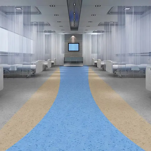 Hospital homogeneous vinyl flooring