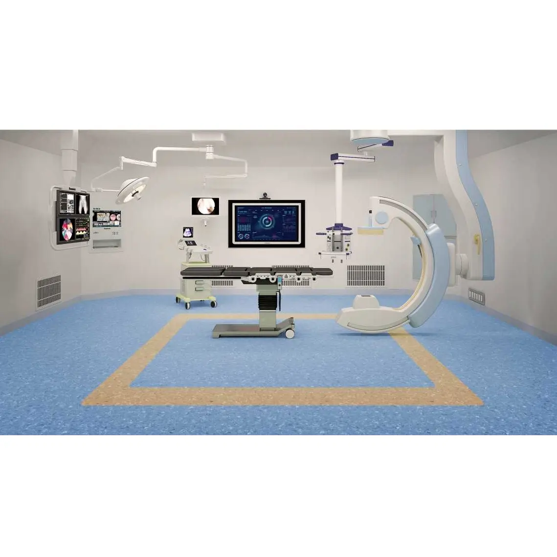 Cheap price Vinyl Floor Sheet - antibacterial homogeneous vinyl floor – Linsu Featured Image