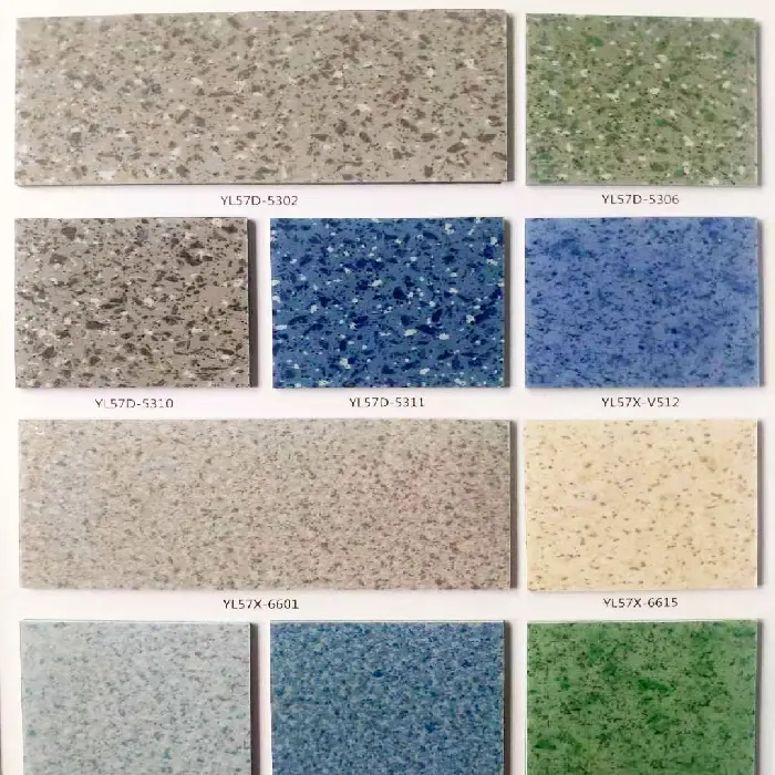 Top Suppliers Commercial Grade Bathroom Flooring -
 heterogeneous commercial pvc floor - Linsu