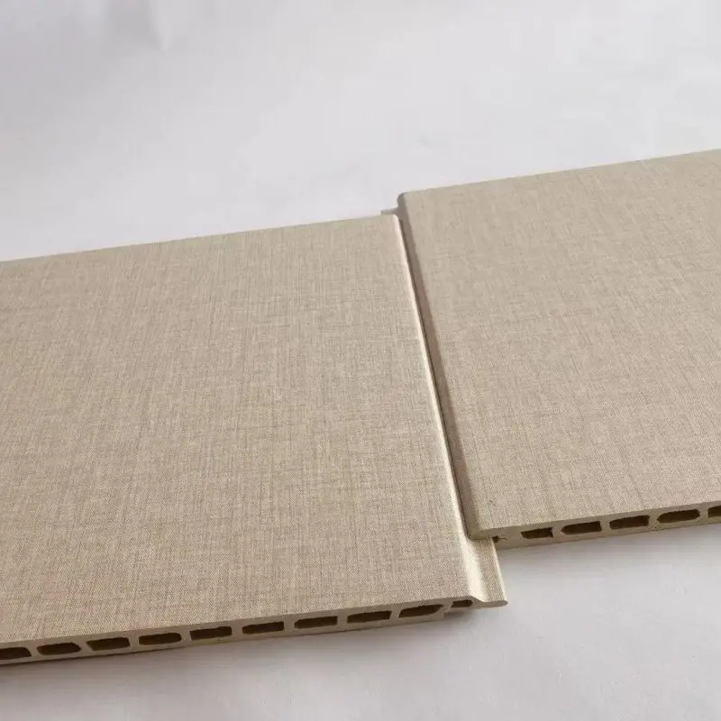 Decoration Integrated WPC wall panel,bamboo fibers