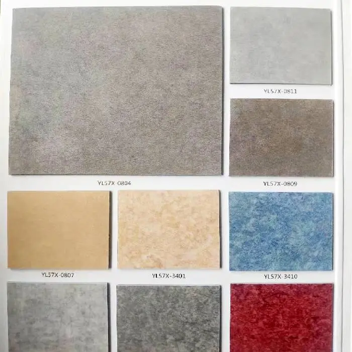 Good Quality Commercial Bathroom Flooring - heterogeneous commercial pvc floor – Linsu