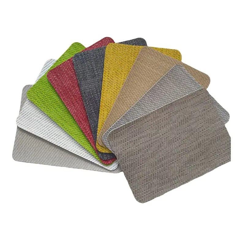 Commercial Grade Woven Resilient Vinyl Flooring carpet for office/ mall/ exhibition hall etc