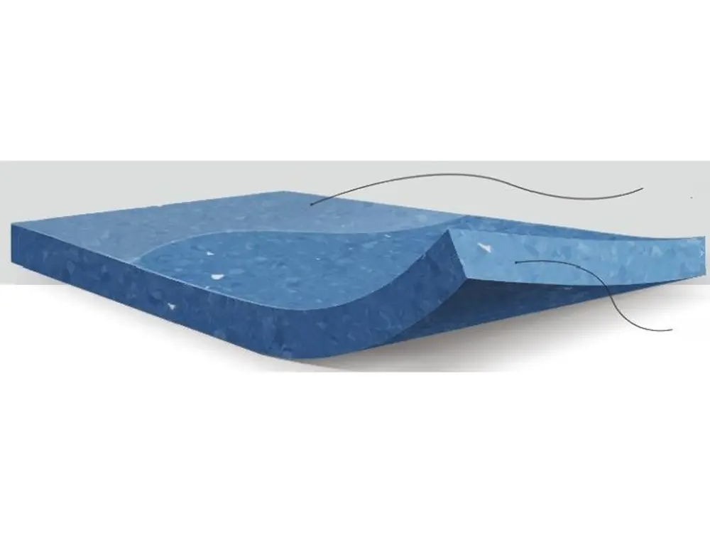 Anti bacterial homogeneous vinyl flooring for hospitala (3)