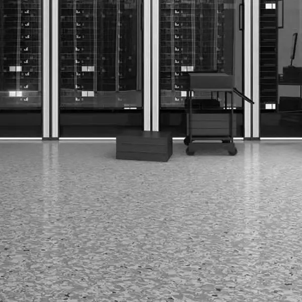 Permanent Anti-static Homogeneous Vinyl Flooring For lab